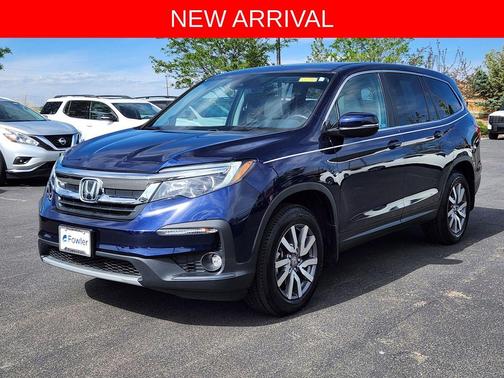 Blue 2022 Honda Pilot 2WD EX-L