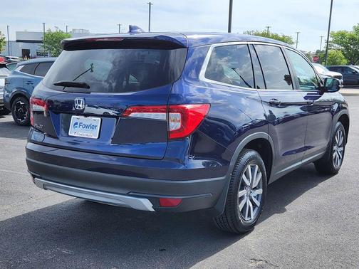 Blue 2022 Honda Pilot 2WD EX-L