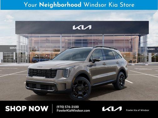 Road Rider Brown 2026 Kia Sorento SX