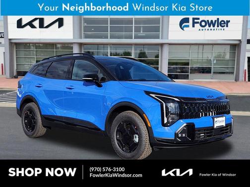 Nebular Blue/Black Roof 2026 Kia Sportage S