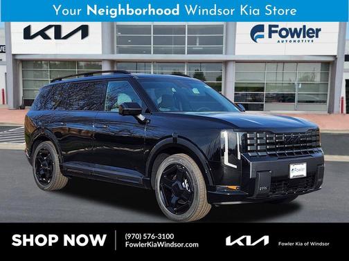 Ebony Black 2027 Kia Telluride Hybrid X-Line SX