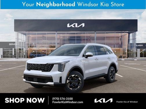 Glacial White Pearl 2026 Kia Sorento S