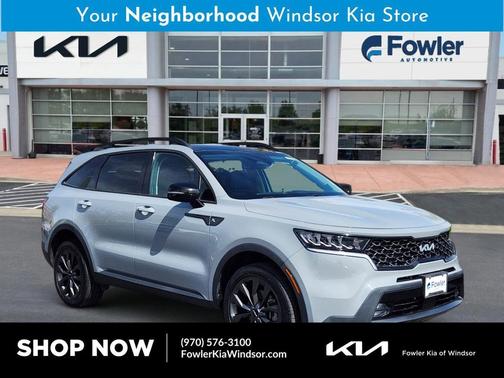 Wolf Gray 2023 Kia Sorento EX