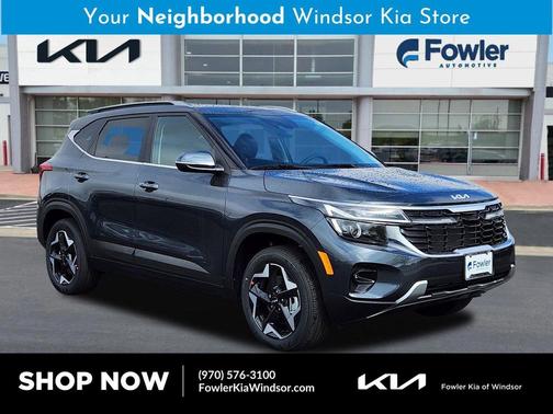 Gravity Gray 2026 Kia Seltos EX