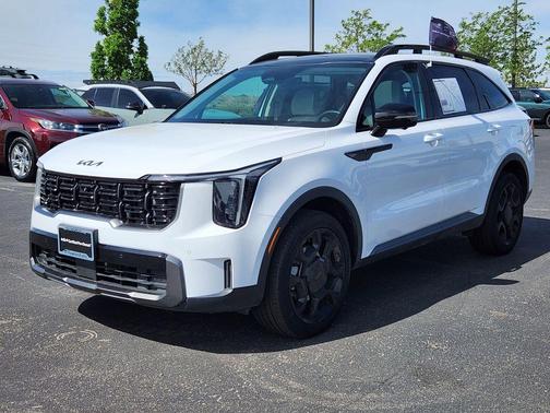 Glacial White Pearl 2025 Kia Sorento SX