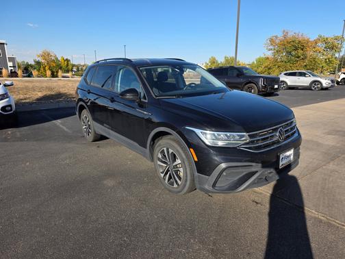 Black 2023 Volkswagen Tiguan 2.0T S