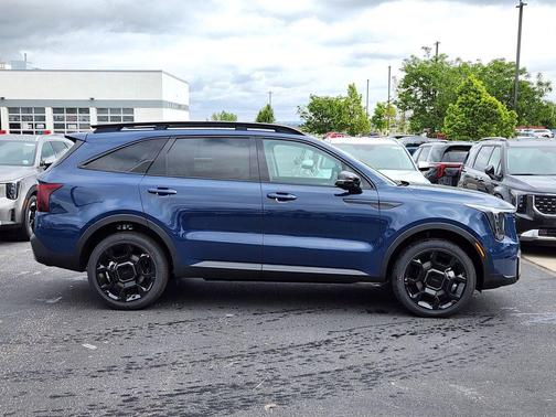 Midnight Lake Blue 2026 Kia Sorento SX