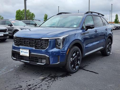 Midnight Lake Blue 2026 Kia Sorento SX