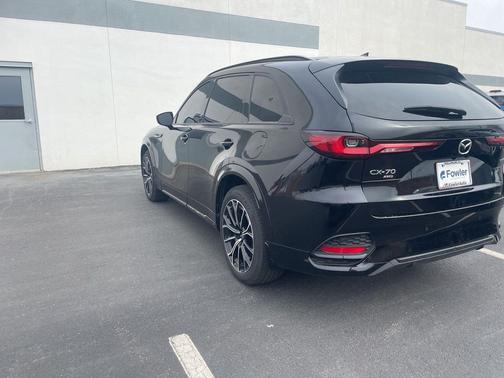 Jet Black Mica 2025 Mazda CX-70 3.3 Turbo S Premium
