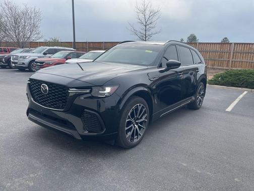 Jet Black Mica 2025 Mazda CX-70 3.3 Turbo S Premium