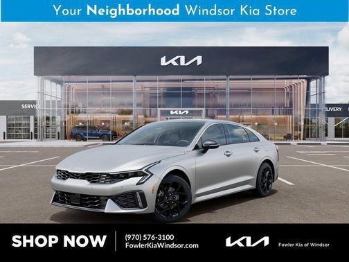 Steel Matte Gray 2026 Kia K5 GT-Line AWD