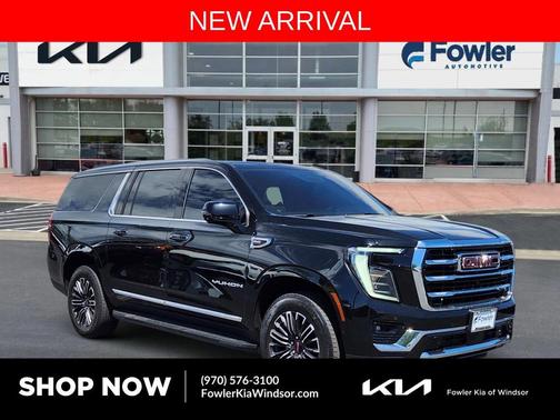 Onyx Black 2025 GMC Yukon XL 4WD Elevation