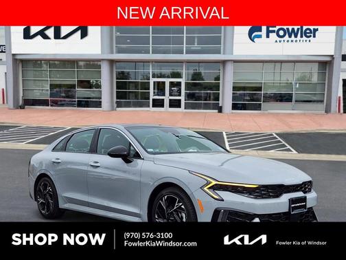 Wolf Gray 2025 Kia K5 GT-Line