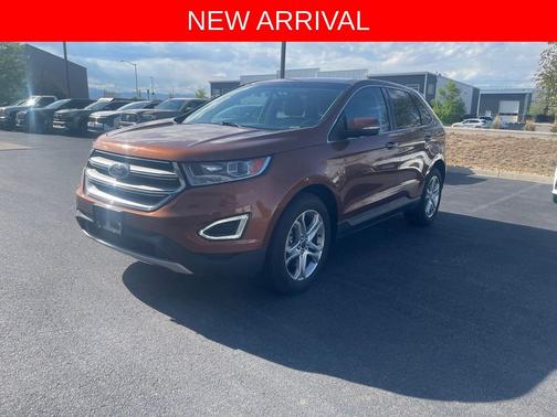 Canyon Ridge Metallic 2017 Ford Edge Titanium