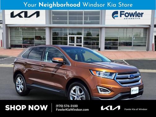 CANYON RIDGE METALLIC 2017 Ford Edge Titanium