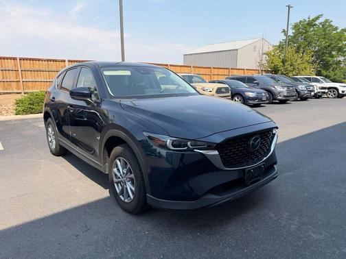 Deep Crystal Blue Mica 2022 Mazda CX-5 2.5 S Preferred Package