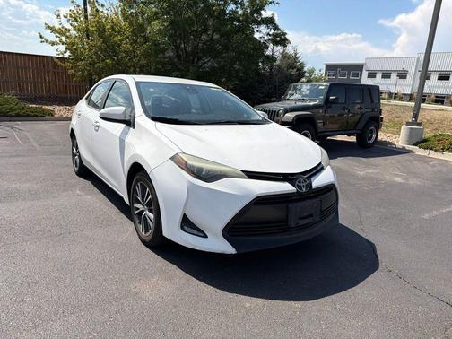 Super White 2017 Toyota Corolla LE