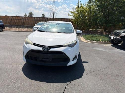 Super White 2017 Toyota Corolla LE