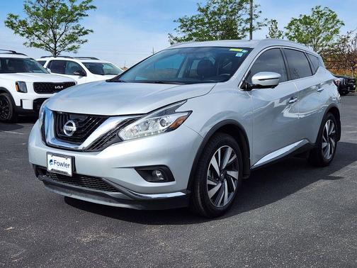 Brilliant Silver Metallic 2018 Nissan Murano Platinum