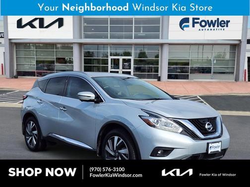 Brilliant Silver Metallic 2018 Nissan Murano Platinum