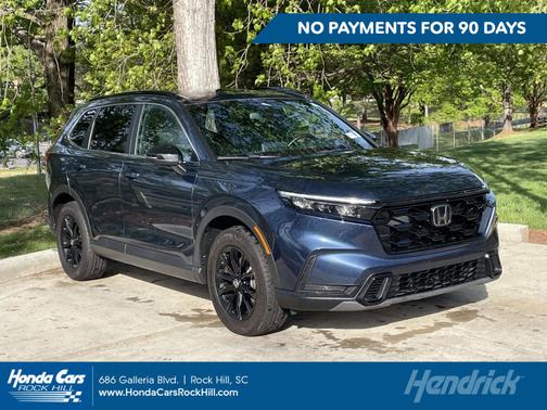 Canyon River Blue Metallic 2024 Honda CR-V Hybrid