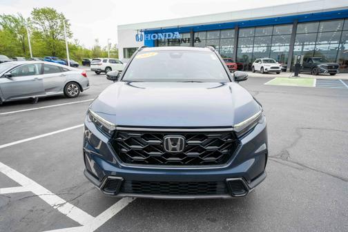 Canyon River Blue Metallic 2024 Honda CR-V Hybrid
