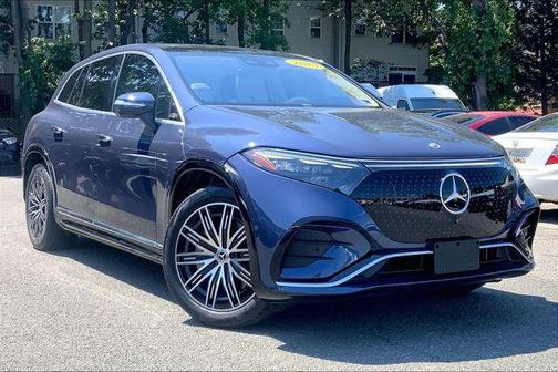 Twilight Blue Metallic 2023 Mercedes-Benz EQS 450 4MATIC