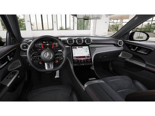 Blue 2026 Mercedes-Benz AMG C 43 4MATIC
