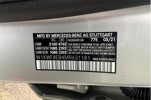 2021 Mercedes-Benz C-Class 4MATIC Sedan