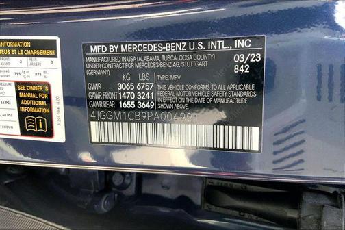 Twilight Blue Metallic 2023 Mercedes-Benz EQE 350 4MATIC