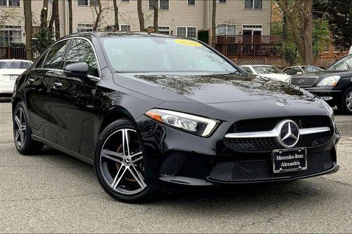 Night Black 2022 Mercedes-Benz A-Class 4MATIC