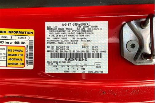 2020 Ford Mustang EcoBoost Premium