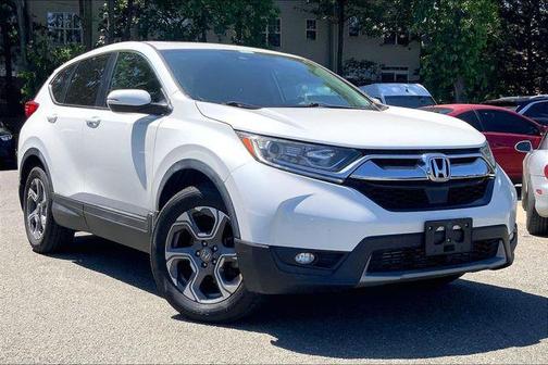 Platinum White Pearl 2019 Honda CR-V EX-L