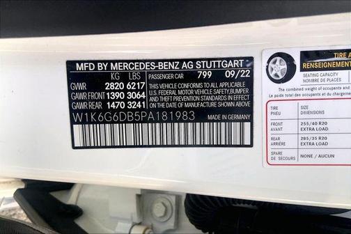 2023 Mercedes-Benz S-Class 4MATIC