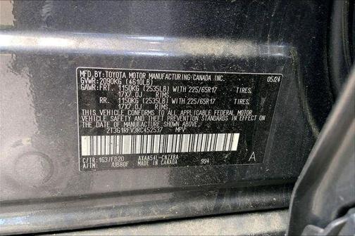 Magnetic Gray Metallic 2024 Toyota RAV4 LE