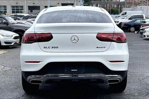 White 2023 Mercedes-Benz GLC 300 4MATIC Coupe