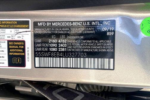 2020 Mercedes-Benz C-Class C 300 4MATIC