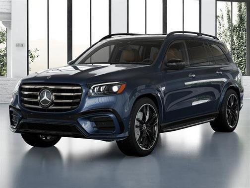 Blue 2026 Mercedes-Benz GLS 450 4MATIC