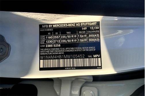 2021 Mercedes-Benz GLB 250 4MATIC
