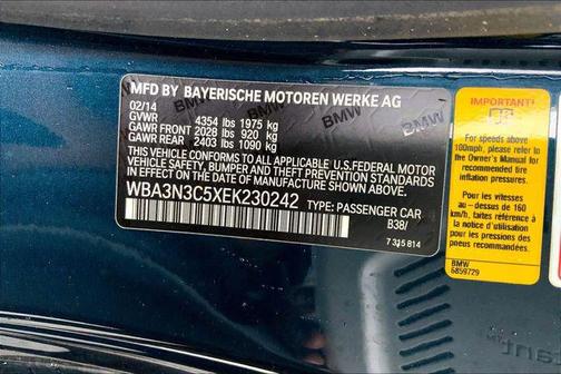 Midnight Blue Metallic 2014 BMW 428 i