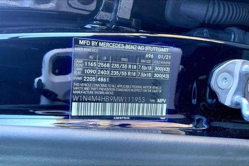 2021 Mercedes-Benz GLB 250 4MATIC