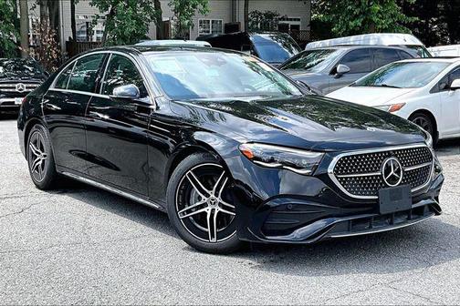 Black 2024 Mercedes-Benz E-Class 4MATIC