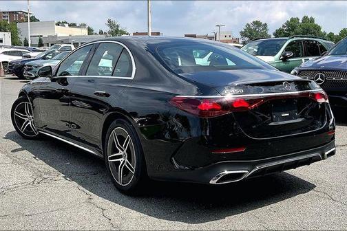 Black 2024 Mercedes-Benz E-Class 4MATIC