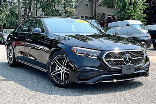 Black 2024 Mercedes-Benz E-Class 4MATIC