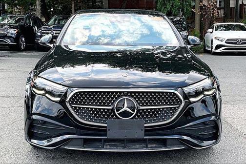 Black 2024 Mercedes-Benz E-Class 4MATIC