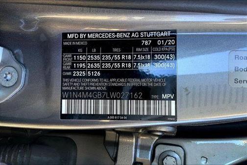 2020 Mercedes-Benz GLB 250 Base