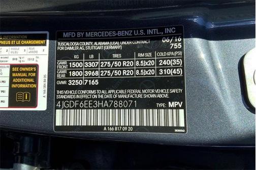 2017 Mercedes-Benz GLS 450 4MATIC