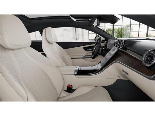 Polar White 2026 Mercedes-Benz CLE 300 4MATIC Coupe
