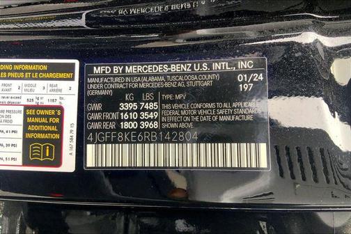 2024 Mercedes-Benz AMG GLS 63 Base