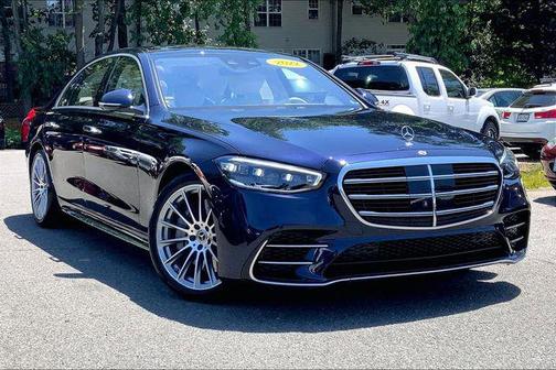 Nautical Blue Metallic 2022 Mercedes-Benz S-Class 4MATIC
